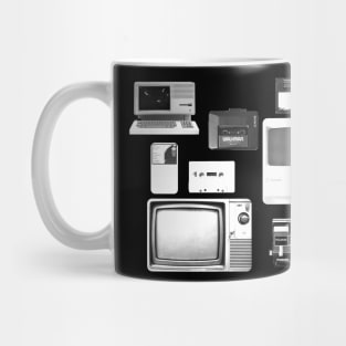 Retro TV, Music, PC Mug